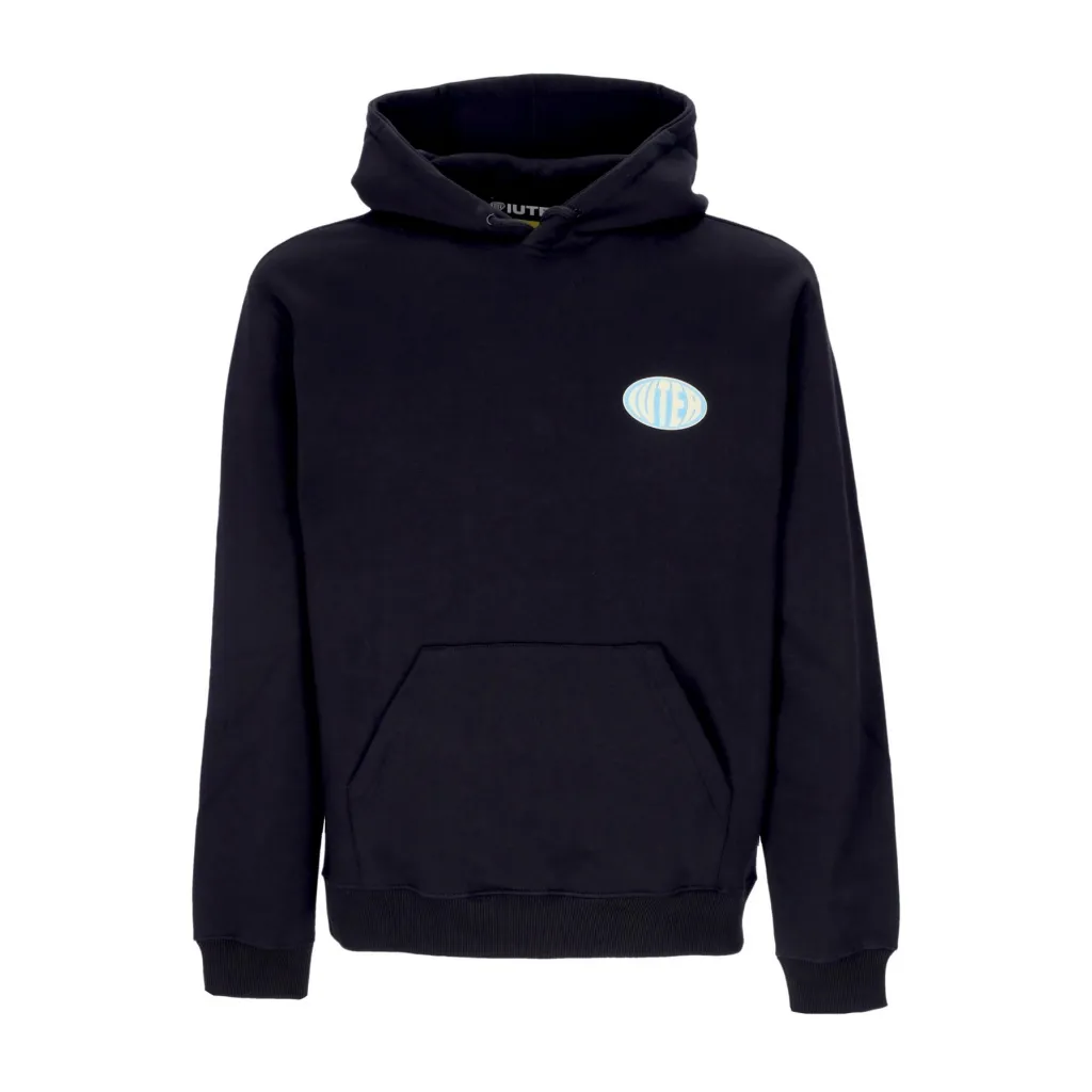 felpa cappuccio uomo hungry hoodie BLACK