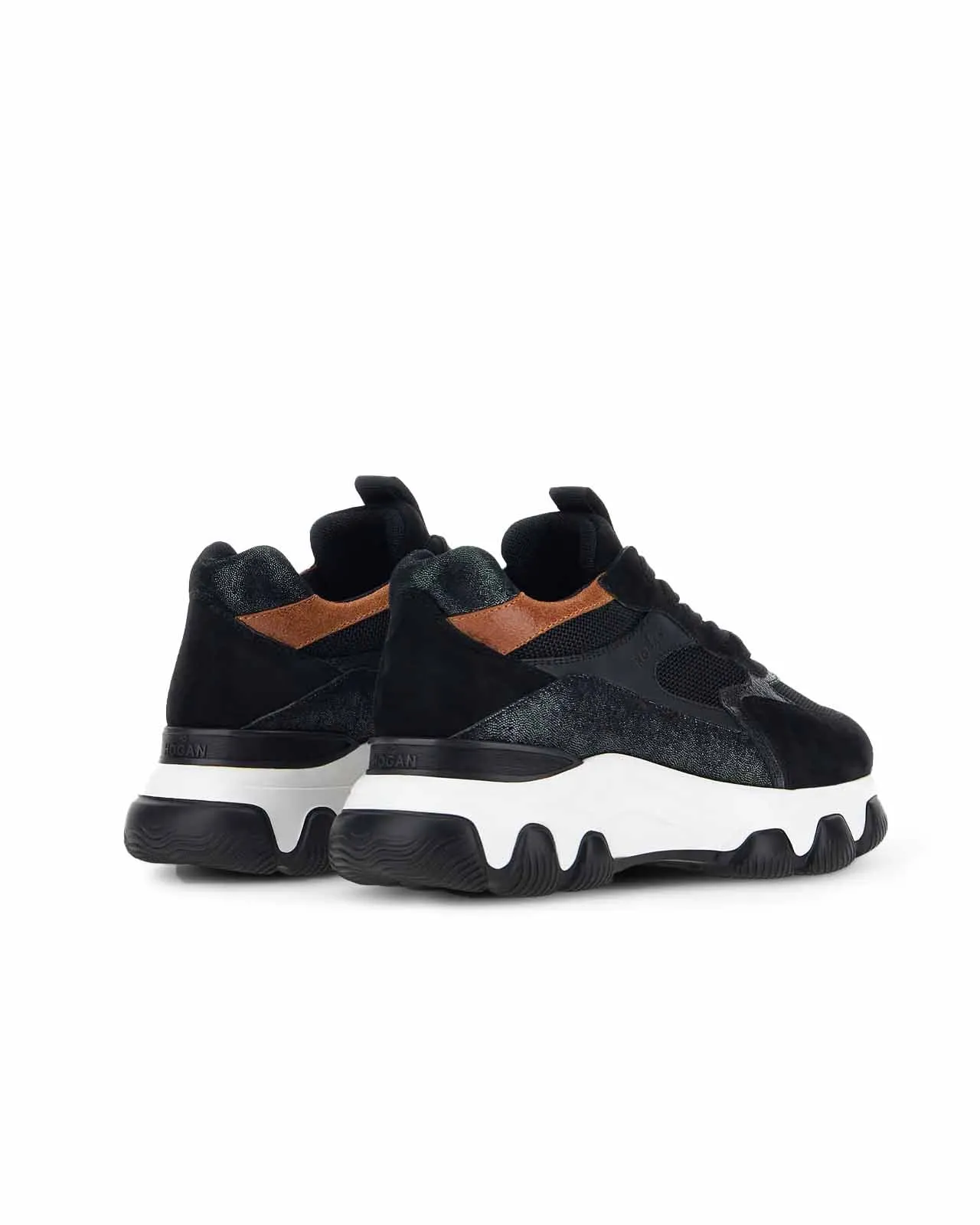 Sneaker Hyperactive suede nera